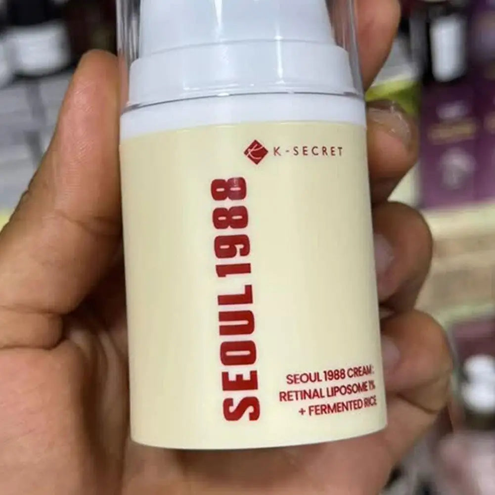 Seoul 1988 Retinol Liposome Facial Care Cream Fade Fine Lines Anti-wrinkle Eye Cream Moisturizing Care Cream Face Skin Care